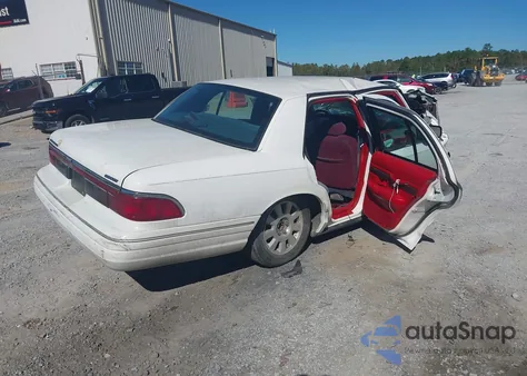 1997 Mercury Grand Marquis Gs from USA, damaged, VIN 2MELM74W2VX717743